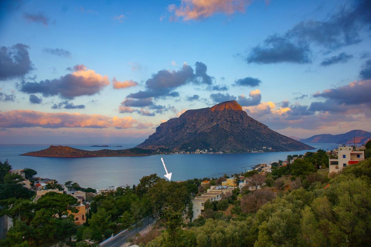 Villa Maria - Seashore Serenity Villa At Myrties Beach Kalymnos Экстерьер фото