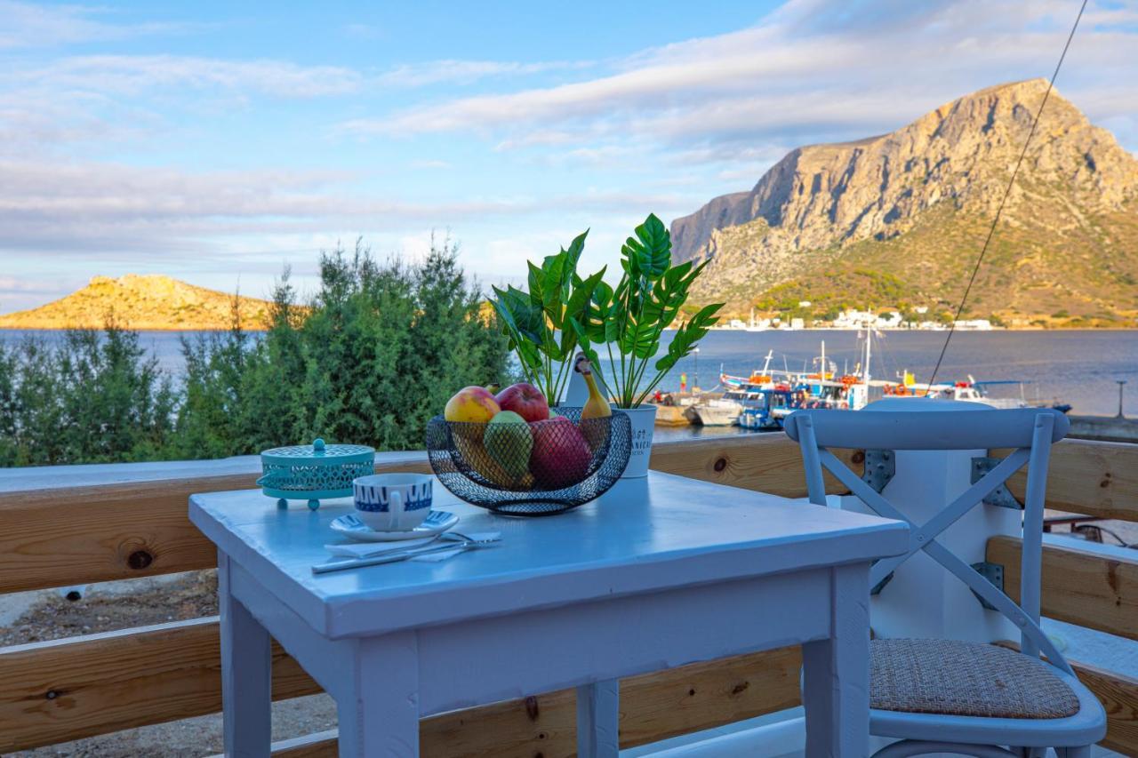 Villa Maria - Seashore Serenity Villa At Myrties Beach Kalymnos Экстерьер фото